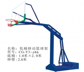 籃球架戶外標準可移動家用學校比賽訓練成人大小平箱凹箱